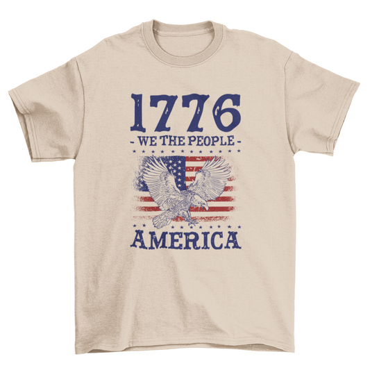 1776 America Patriotic T-shirt | Binge T-shirt Shop