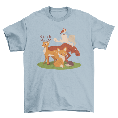 Animal Vectors T-shirt | Binge T-shirt Shop