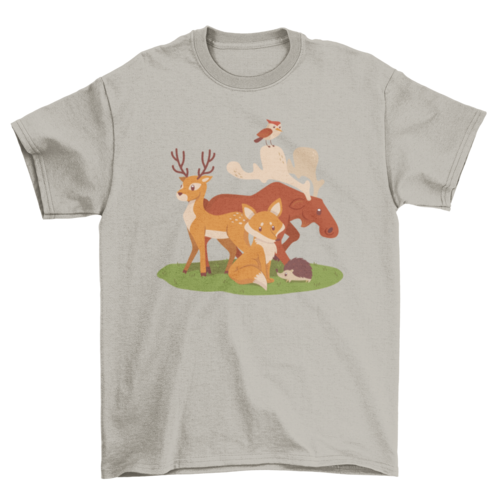 Animal Vectors T-shirt | Binge T-shirt Shop