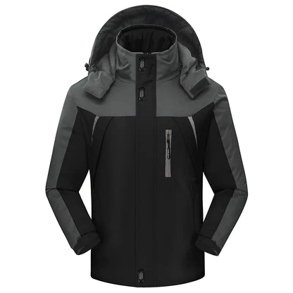 Custom Winter Fleece Lined Thick Jacket for Men