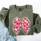 Valentine's Day Affirmations, Loved, Enough, Worthy, Positivity, Ribbon, Love, Heart Sweatshirt