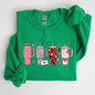 Valentine's Day, Water Cup, Hydration Sweatshirt