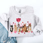Valentine's Dogs, Cute, Balloons, Animal Lover, Hearts, Love Sweatshirt