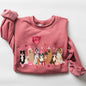 Valentine's Dogs, Cute, Balloons, Animal Lover, Hearts, Love Sweatshirt
