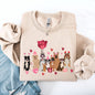 Valentine's Dogs, Cute, Balloons, Animal Lover, Hearts, Love Sweatshirt