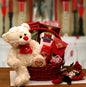 Say You'll Be Mine Valentine Gift Basket - valentines day candy -