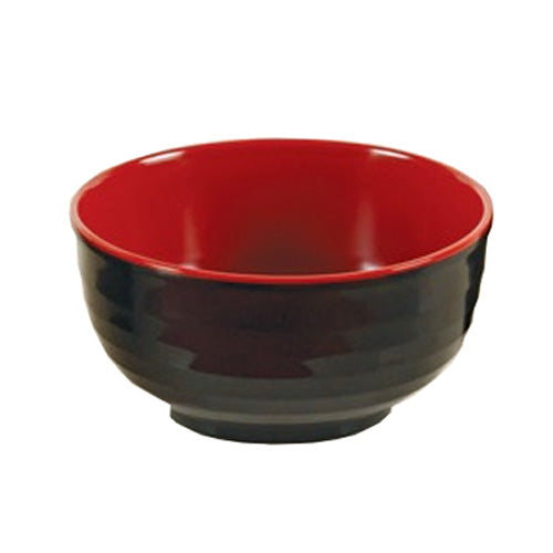 Yanco CR-5006 Black and Red Two-Tone Bowl