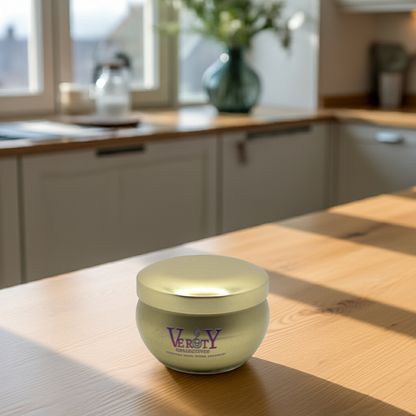 Honey Scented Gold Tin Soy Wax Candle