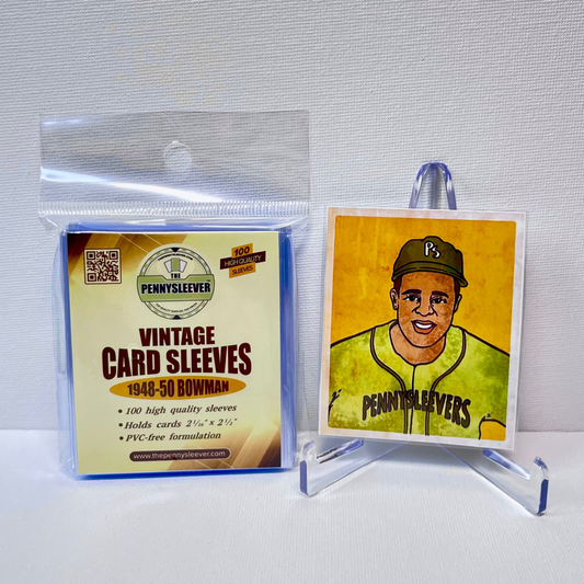 Vintage Card Sleeves 1948-50 Bowman (100 count)