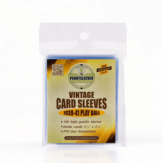 Vintage Card Sleeves Play Ball (100 count)
