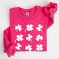 Vintage Shamrocks, Ireland, Clover, St Patrick's Day Sweatshirt