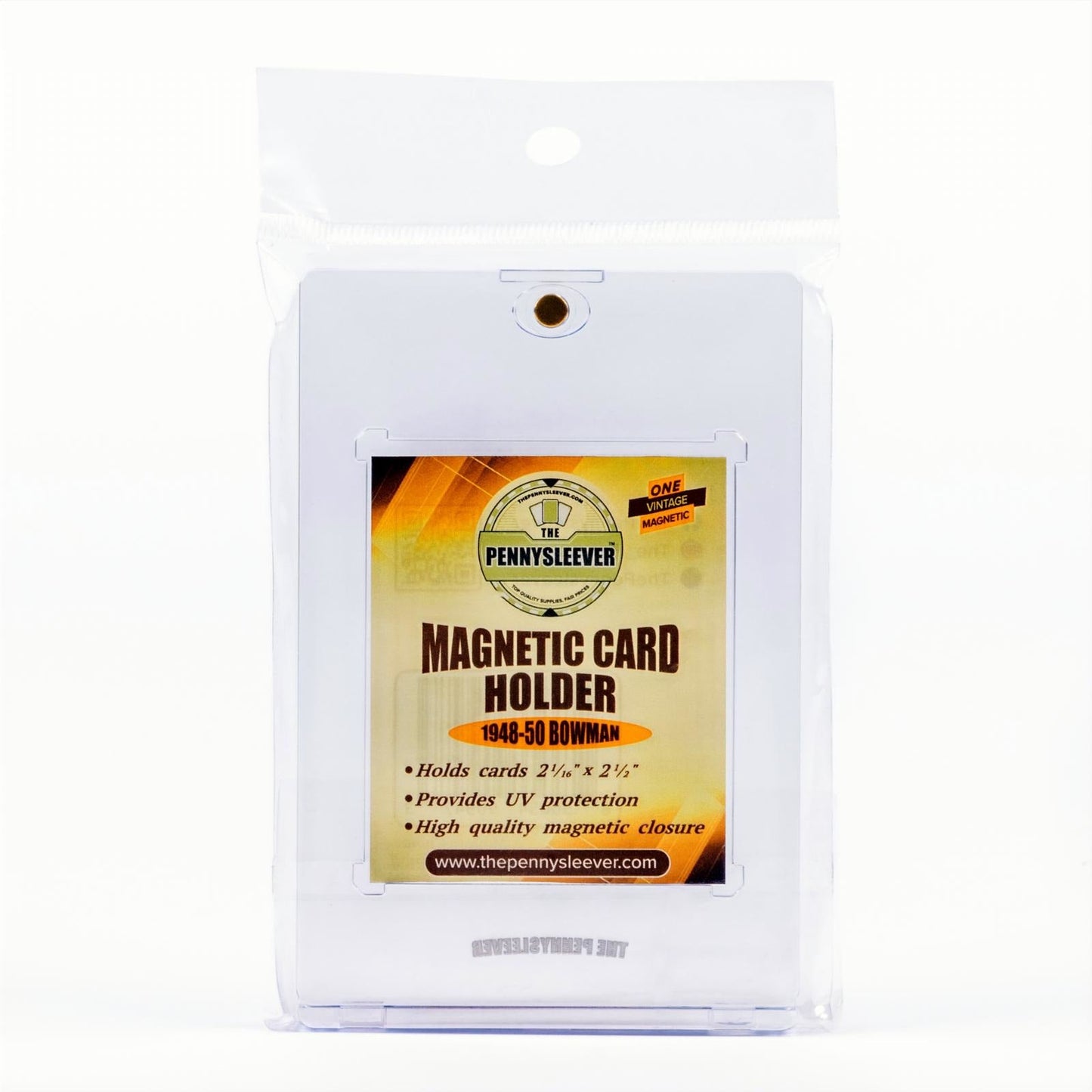 Vintage Magnetic Card Holder