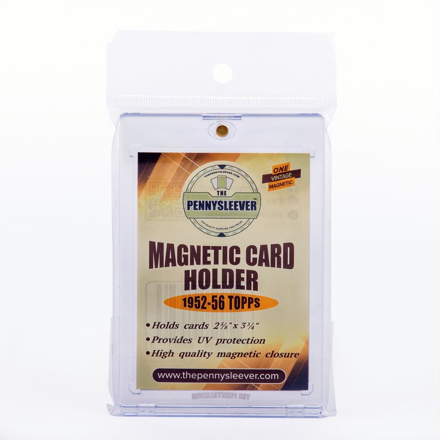 Vintage Magnetic Card Holder