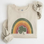 Vintage, Retro, St Patrick's Rainbow, Lucky, St Patrick's Day, Irish Sweatshirt