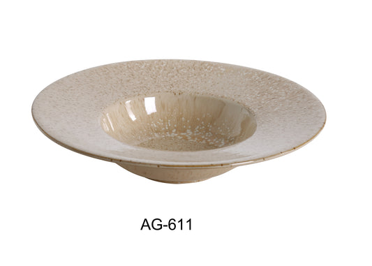 Yanco AG-611 Agate Dessert Plate | Kitchen + Metal