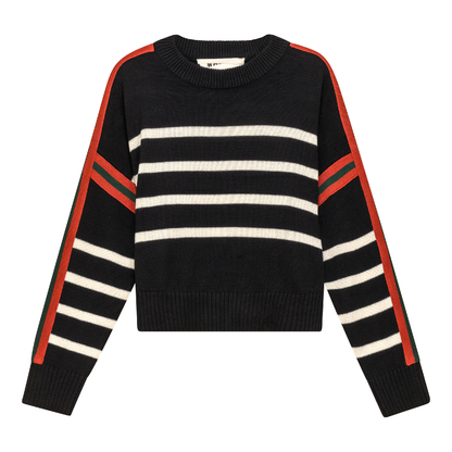 Cropped Drop Shoulder Sweater