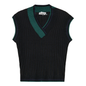 Color Blocked Knit Vest