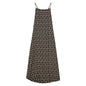 Printed Satin Maxi Jumper