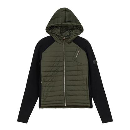 Quilted Bomber Jacket