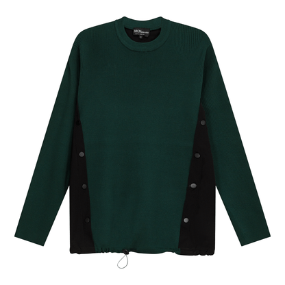 Ribbed Knit Maternity Combo Sweater