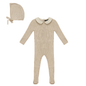 Ruffle Collar Knitted 2Pc Set