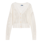 Crochet Knitted Crop Cardigan