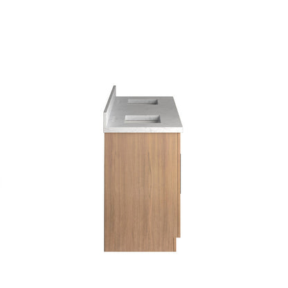 Vivian 60 inch Double Freestanding Bath Vanity