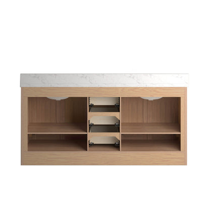 Vivian 72 inch Double Freestanding Bath Vanity