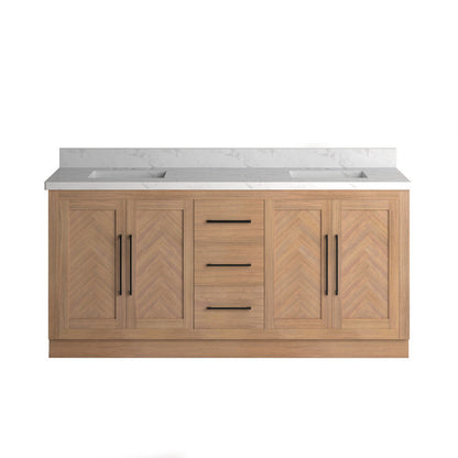 Vivian 72 inch Double Freestanding Bath Vanity