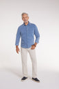 Joe Woven Magnetic Shirt in Chambray