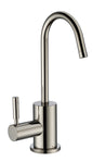 Point of Use Instant Hot Water Drinking Faucet with Gooseneck Swivel Spout
