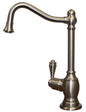 Point of Use Instant Hot Water Faucet with Traditional Spout and Self Closing Handle