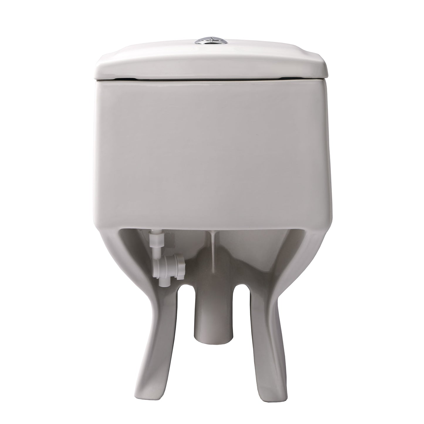 Magic Flush Eco-Friendly One Piece Toilet with a Siphonic Action Dual Flush System,  Elongated Bowl, 1.6/1.1 GPF and WaterSense Certified