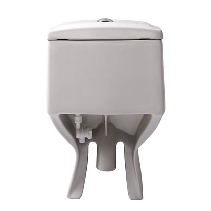 Magic Flush Eco-Friendly One Piece Toilet with a Siphonic Action Dual Flush System,  Elongated Bowl, 1.6/1.1 GPF and WaterSense Certified