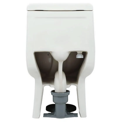 Magic Flush Eco-Friendly One Piece Toilet with a Siphonic Action Dual Flush System,  Elongated Bowl, 1.6/1.1 GPF and WaterSense Certified