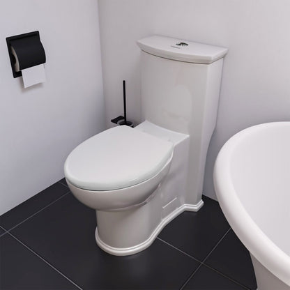 Magic Flush Eco-Friendly One Piece Toilet with a Siphonic Action Dual Flush System,  Elongated Bowl, 1.3/0.9 GPF and WaterSense Certified