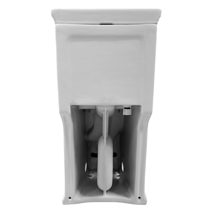 Magic Flush Eco-Friendly One Piece Toilet with a Siphonic Action Dual Flush System,  Elongated Bowl, 1.3/0.9 GPF and WaterSense Certified