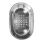 Stainless Steel Kitchen Sink Colander For Noah's Sink Model WHNDBU3121