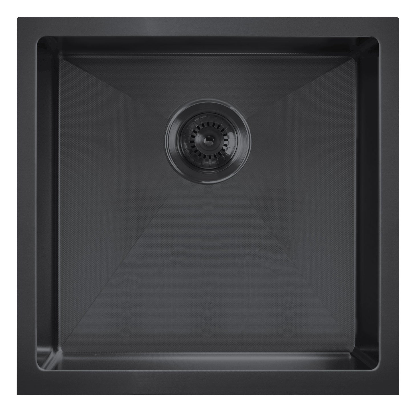 Noah Plus 16 gauge Single Bowl Linen Textured Dual-Mount Sink Set