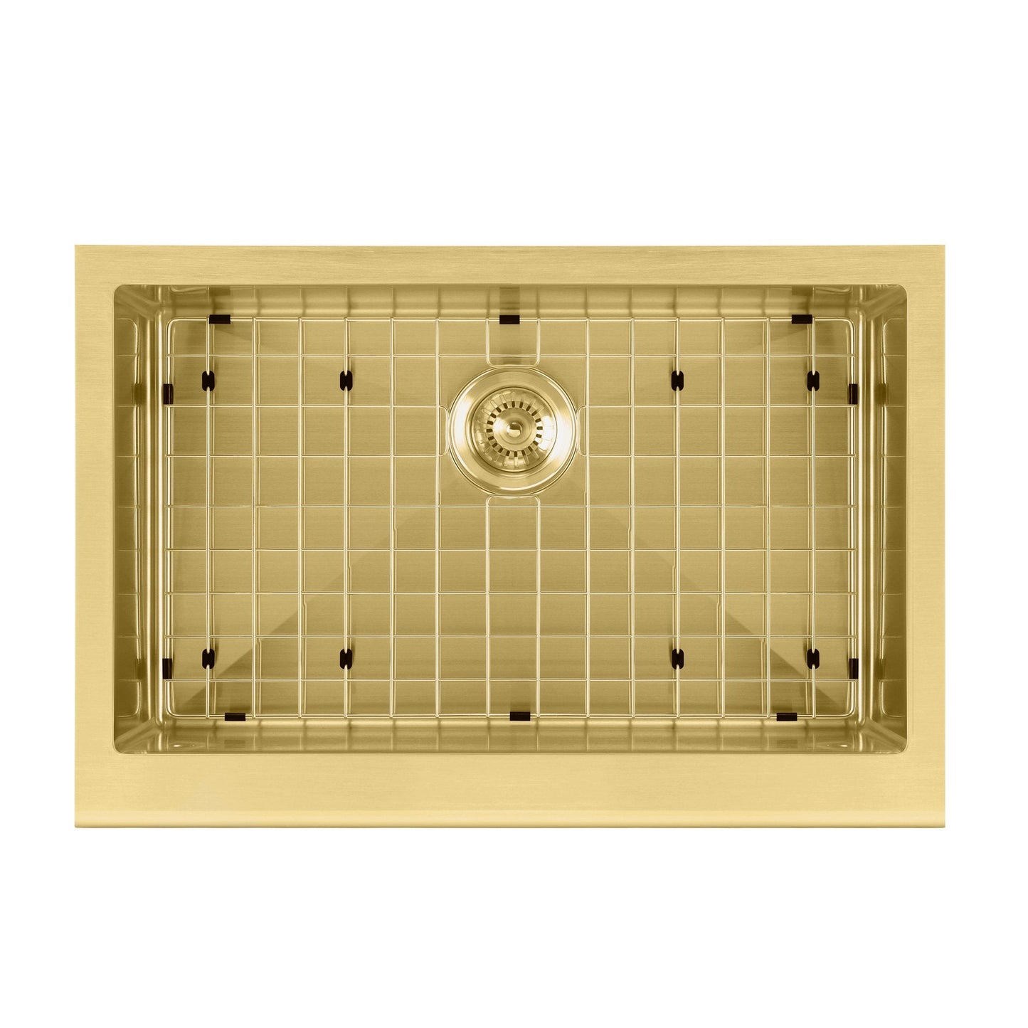 Noah Plus 16 gauge Single Bowl Undermount Sink Set with a seamless customized front Apron