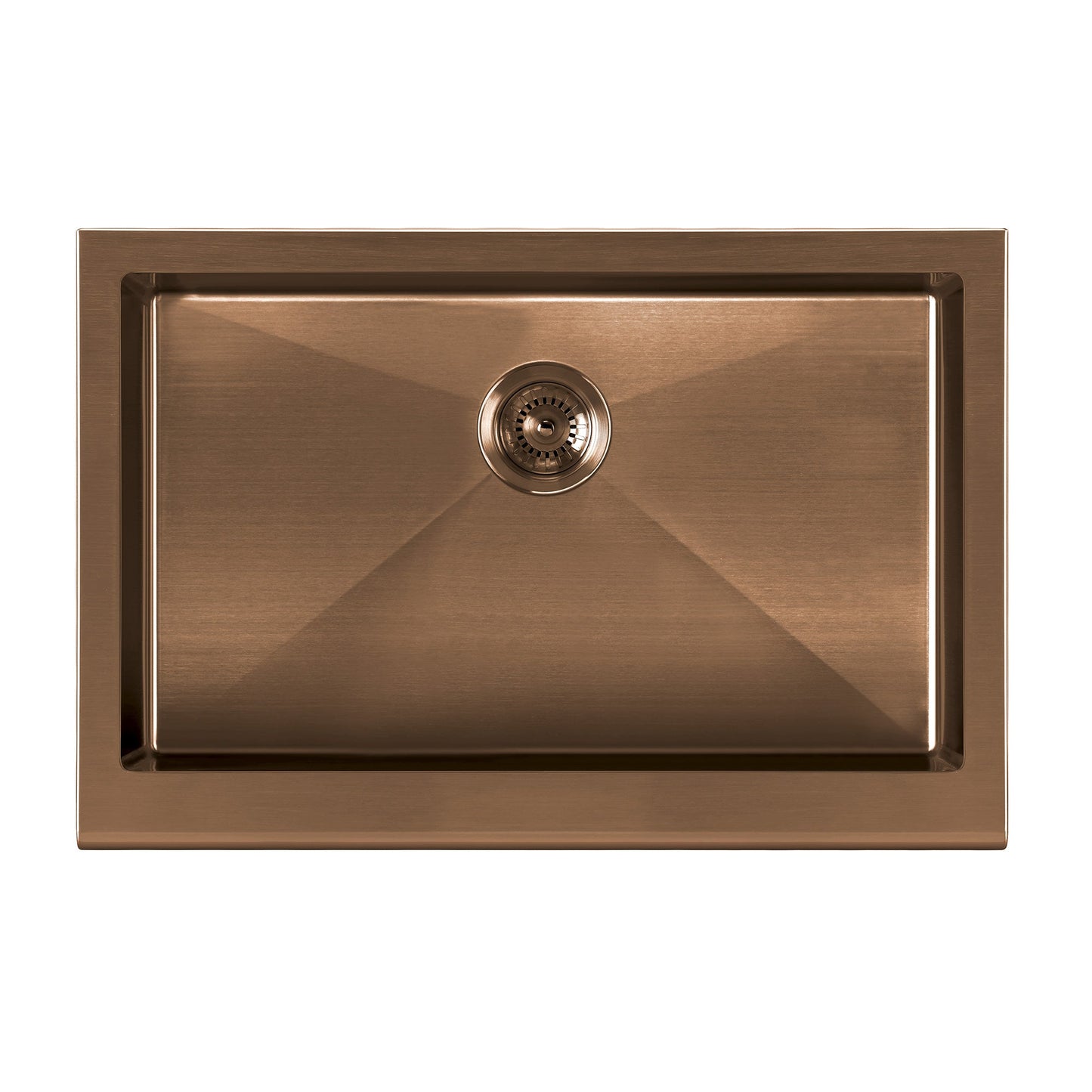 Noah Plus 16 gauge Single Bowl Undermount Sink Set with a seamless customized front Apron