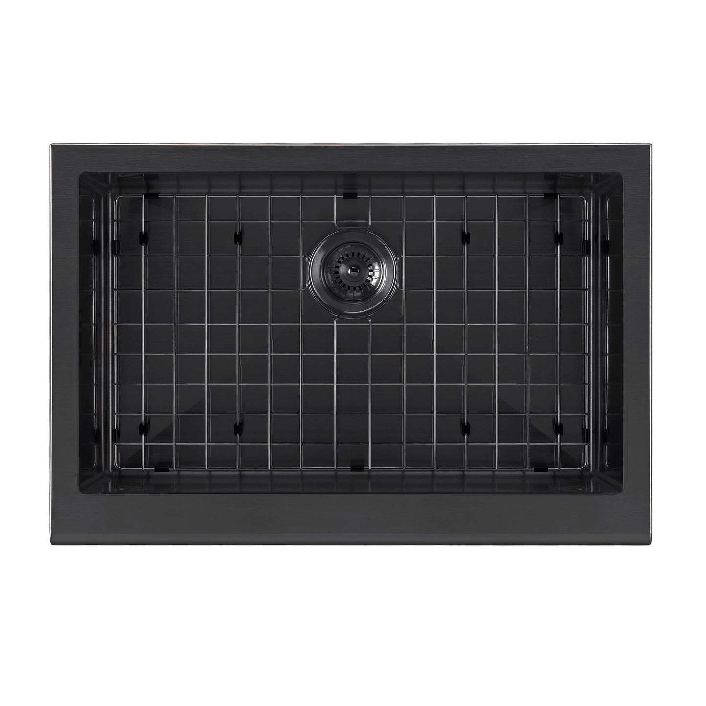 Noah Plus 16 gauge Single Bowl Undermount Sink Set with a seamless customized front Apron