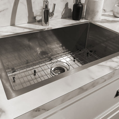 Noah Plus Heavy Duty, 6 Gauge frame, Single Bowl Dual-Mount Sink Set