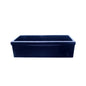 Farmhaus Fireclay Quatro Alcove Large Reversible Sink with Decorative 2 ½" Lip on One Side and 2" Lip on the Opposite Side
