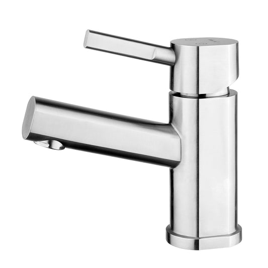 Waterhaus Solid Stainless Steel, Single Hole, Single Lever Lavatory Faucet
