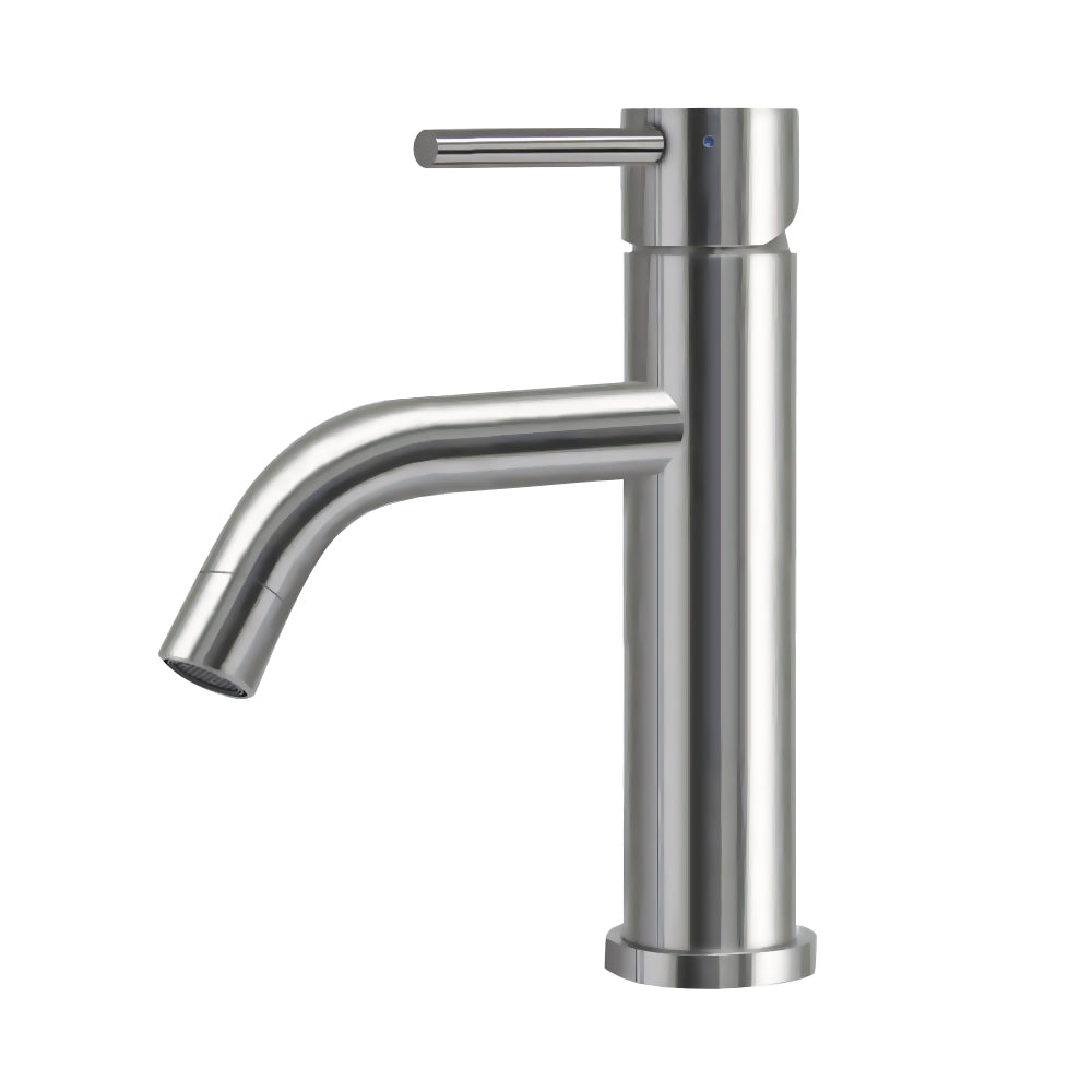 Waterhaus Lead-Free Solid Stainless Steel Single lever Elevated Lavatory Faucet