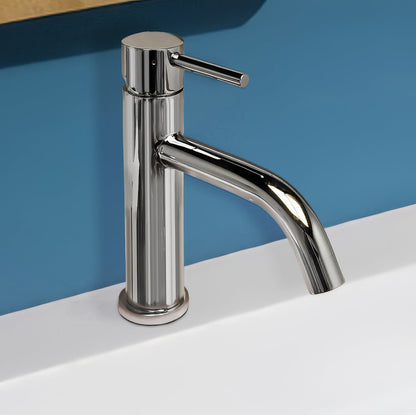 Waterhaus Lead-Free Solid Stainless Steel Single lever Elevated Lavatory Faucet