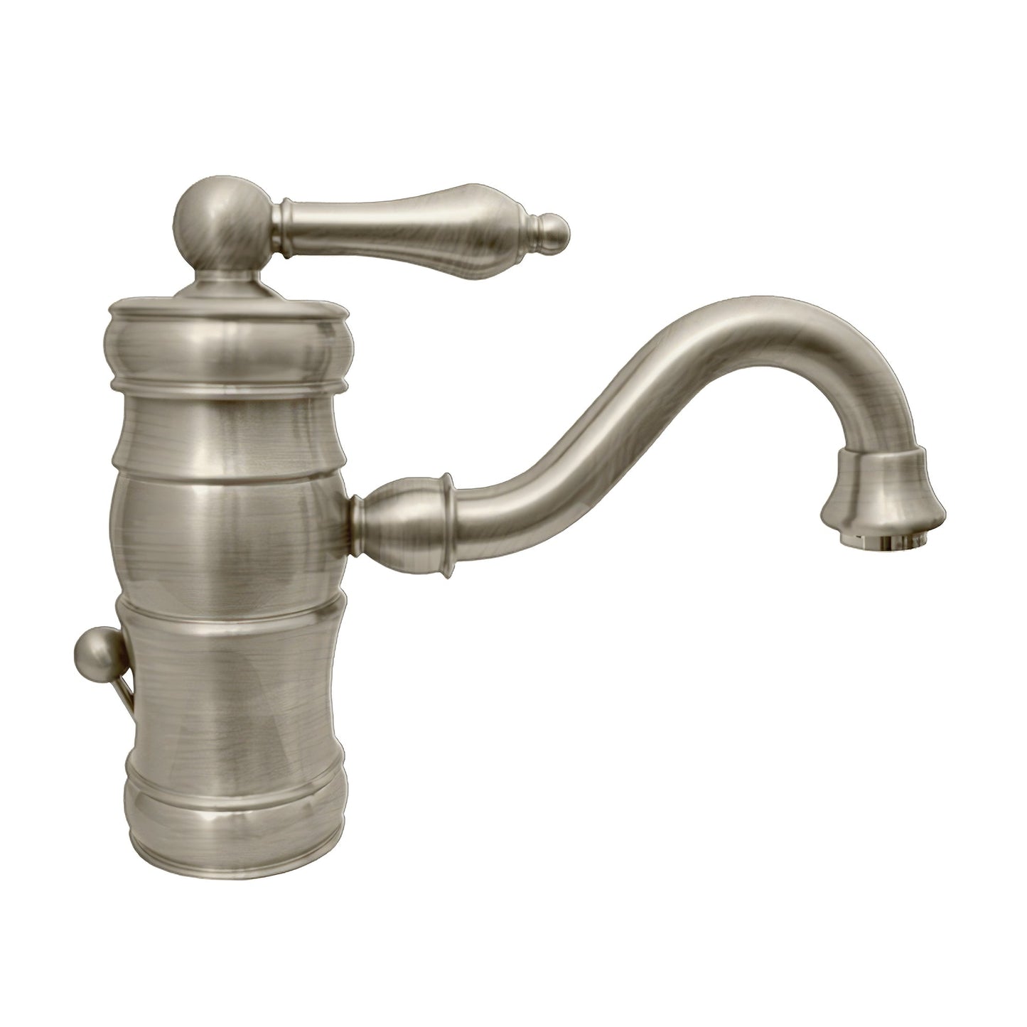 Vintage III Single Hole/Single Lever Lavatory Faucet with Traditional Spout and Pop-up Waste