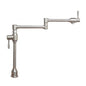 Waterhaus Lead Free, Solid Stainless Steel Deck Mount Pot Filler