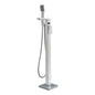 Bathhaus Freestanding 34" Single Lever Tub Filler with Integrated Diverter Valve and Hand Held Shower Spray